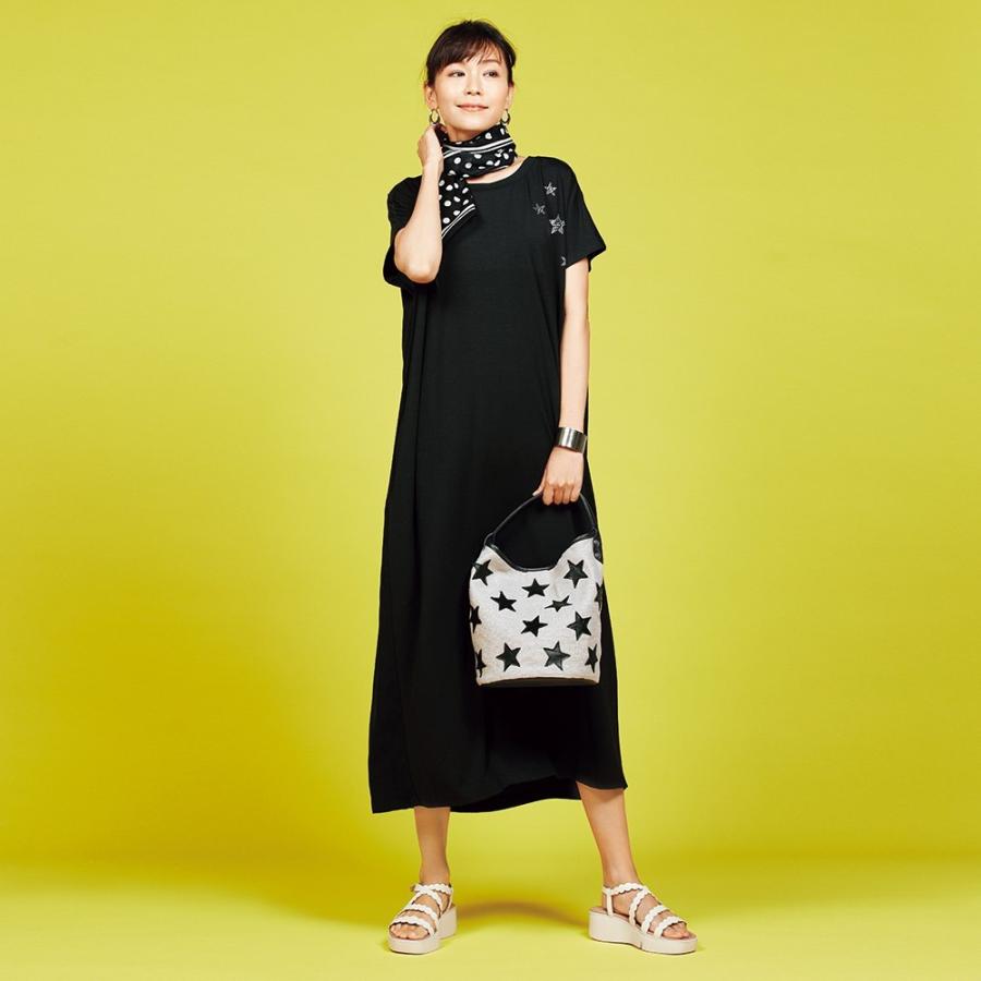 限定価格セール ファッション ワンピース チュニック ジャージーワンピース ラインストーン付き 布帛切り替え ジャージー ワンピース A ディノス Paypayモール店 通販 Paypayモール お1人様1点限り Www Doctor Plan Com