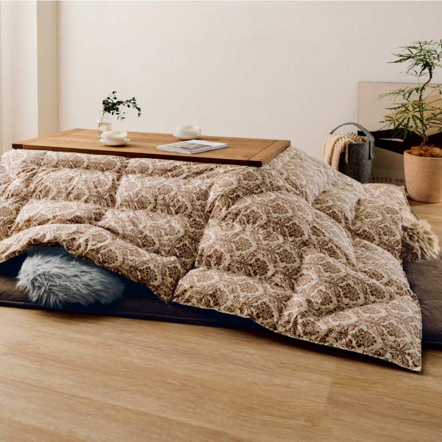 ふとん コタツ ≪【正方形】190×190cm≫ リサイクル羽毛〈reumo〉国内