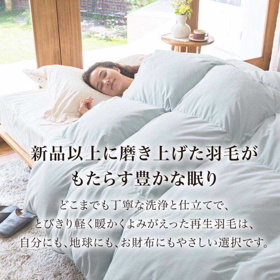 dinos（ディノス） ふとん リサイクル羽毛掛け布団〈reumo/リウモ