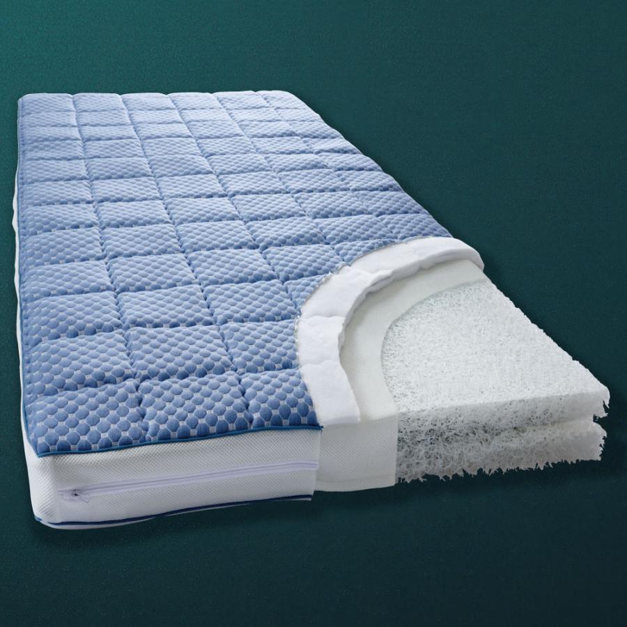 敷布団 三つ折 高反発 ブレスエアー R ≪シングル≫ふとん リッチな寝心地 ブレスエアーデラックス+シリーズ　3つ折り敷布団 882712