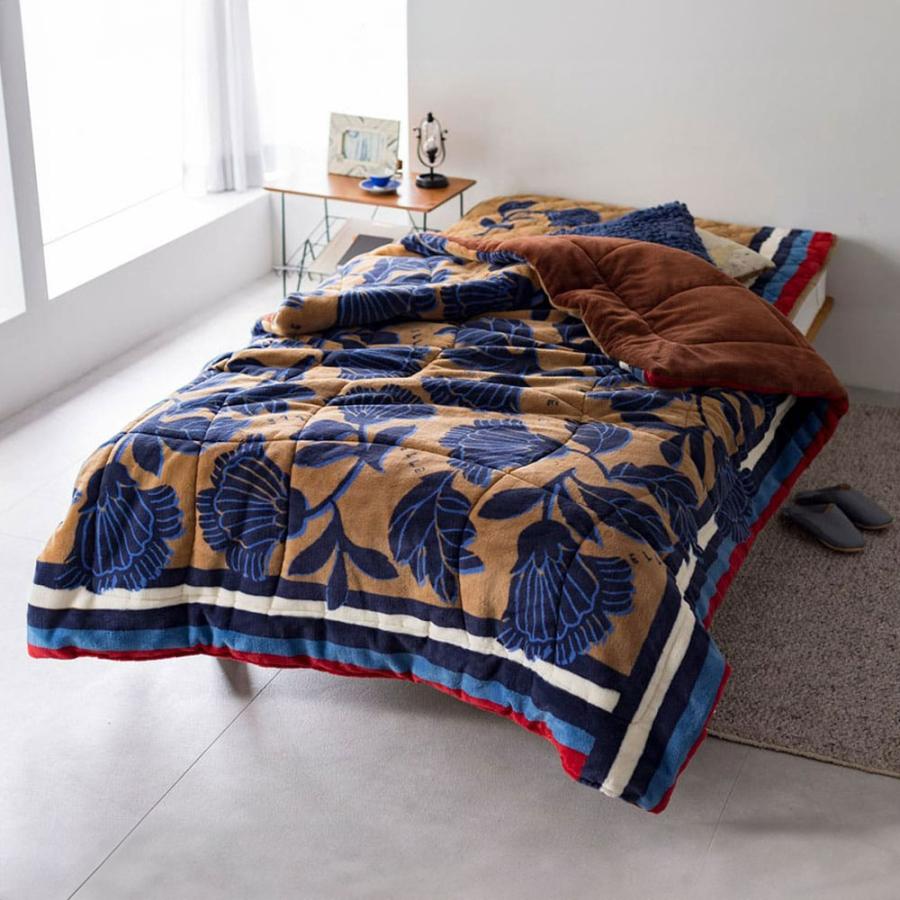 毛布 暖かい あったか 掛け毛布 ブランケット おしゃれ ELLE HOME 