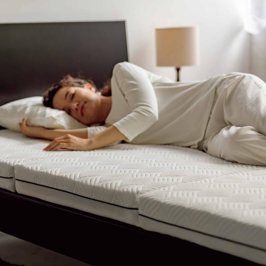 dinos（ディノス） マットレス 3つ折り 折りたたみ ドルメオ 厚め 極