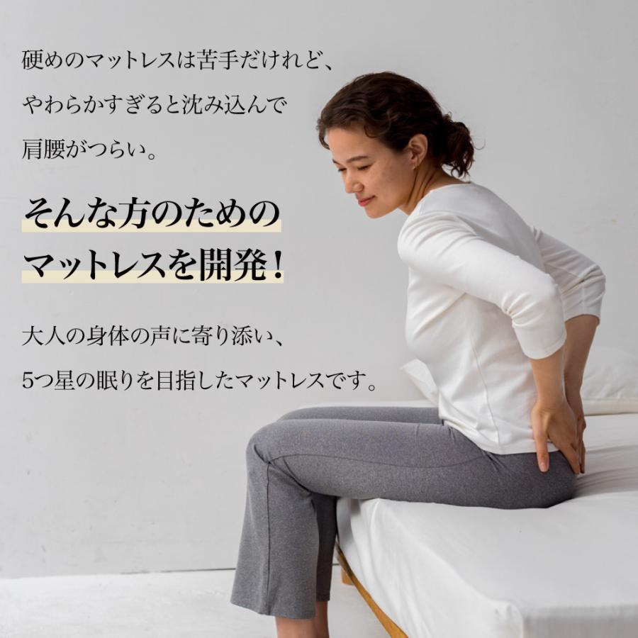 dinos（ディノス） マットレス 3つ折り 折りたたみ ドルメオ 厚め 極