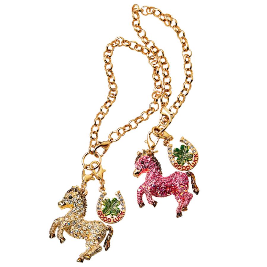 dinos（ディノス） entiere/アンティエーレ 馬モチーフ バッグチャーム