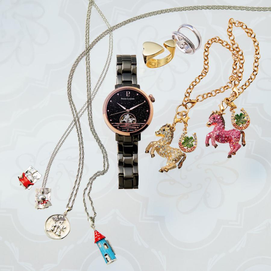 dinos（ディノス） entiere/アンティエーレ 馬モチーフ バッグチャーム
