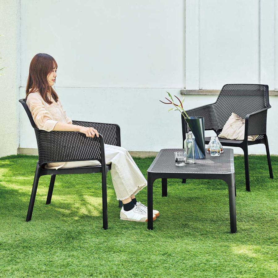 dinos（ディノス） NARDI/ナルディ ラウンジチェア 同色2脚組 ガーデン