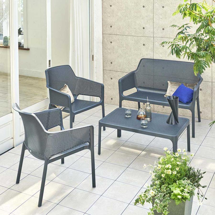 dinos（ディノス） NARDI/ナルディ ラウンジチェア 同色2脚組 ガーデン