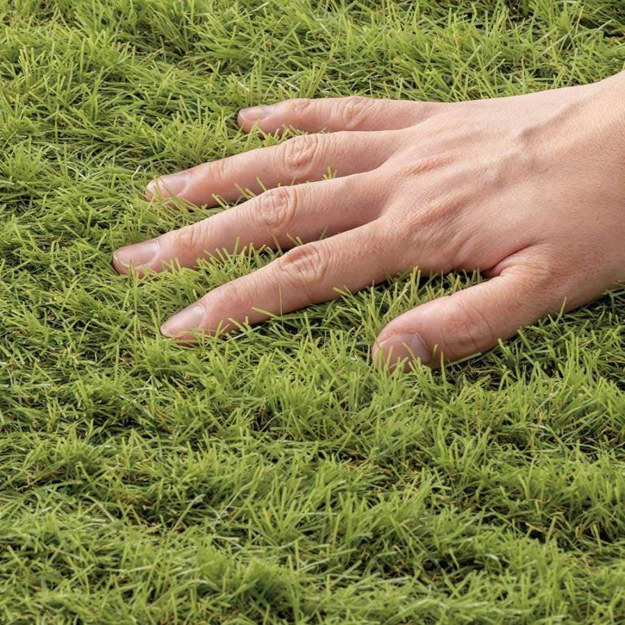 ≪2×20m≫ 温度抑制！防草シート付き人工芝 芝 G01582_2