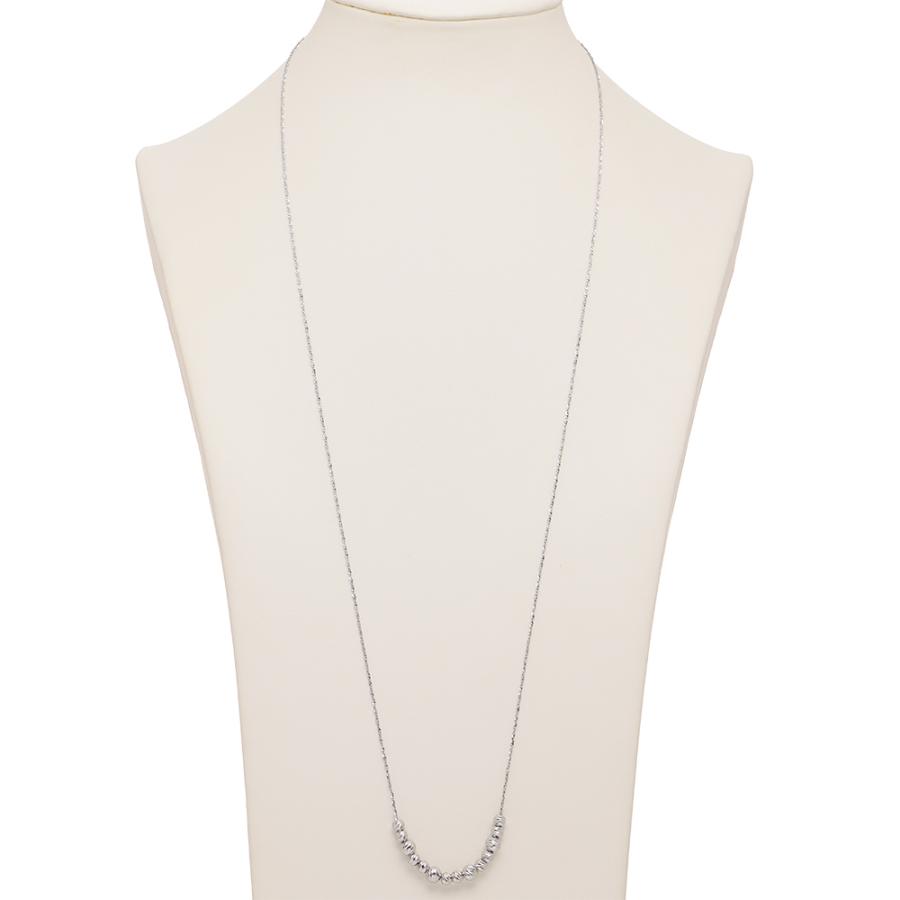 ≪70cm≫ Pt カットボール スライドネックレス ジュエリー アクセサリー プラチナ製 163609_14