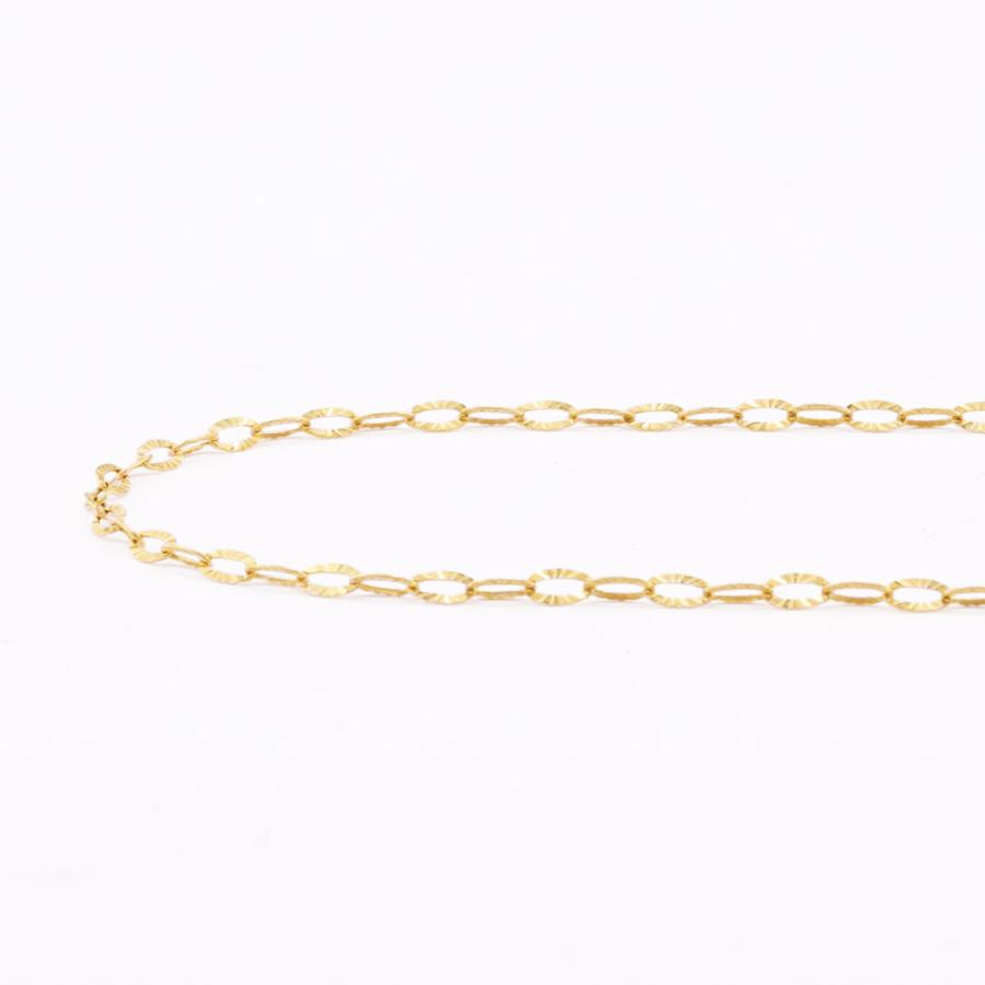 ≪45cm≫ K10 ルナチェーン ネックレス ジュエリー アクセサリー ゴールド製 147308_5