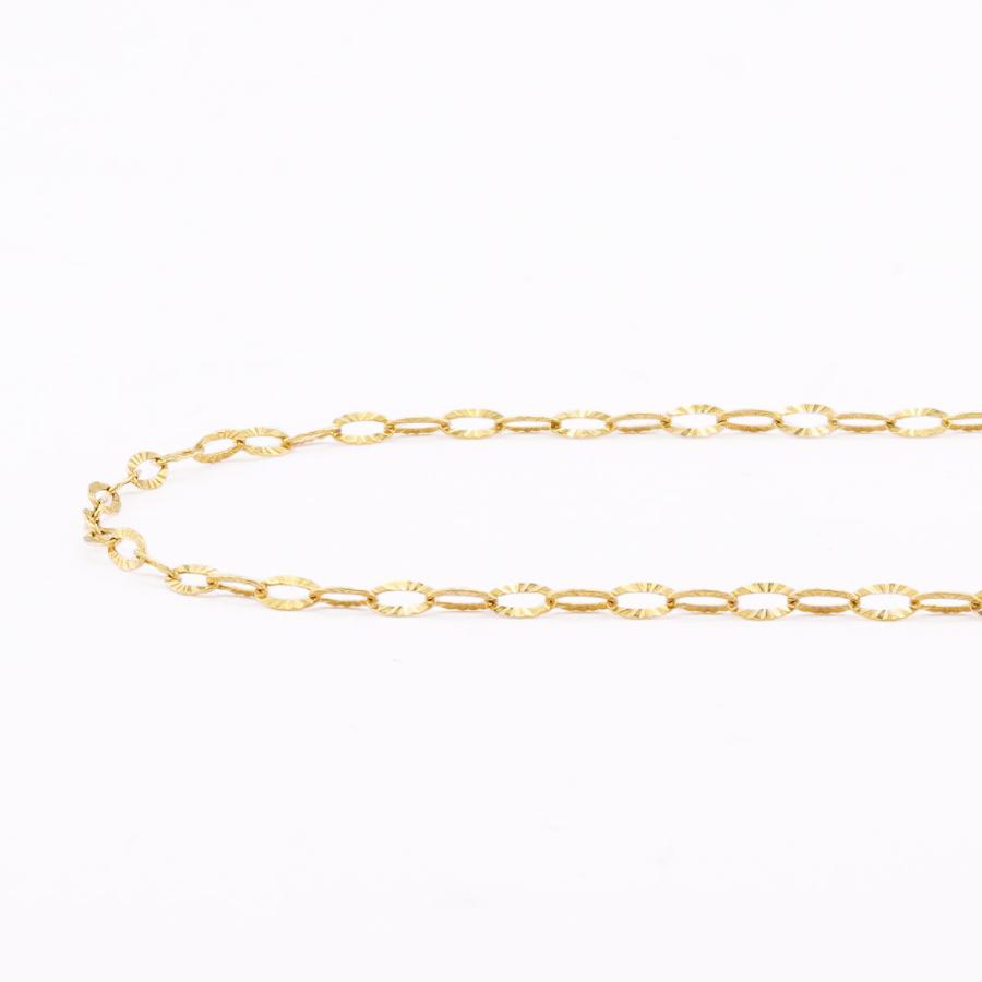 ≪45cm≫ K10 ルナチェーン ネックレス ジュエリー アクセサリー ゴールド製 147308_8