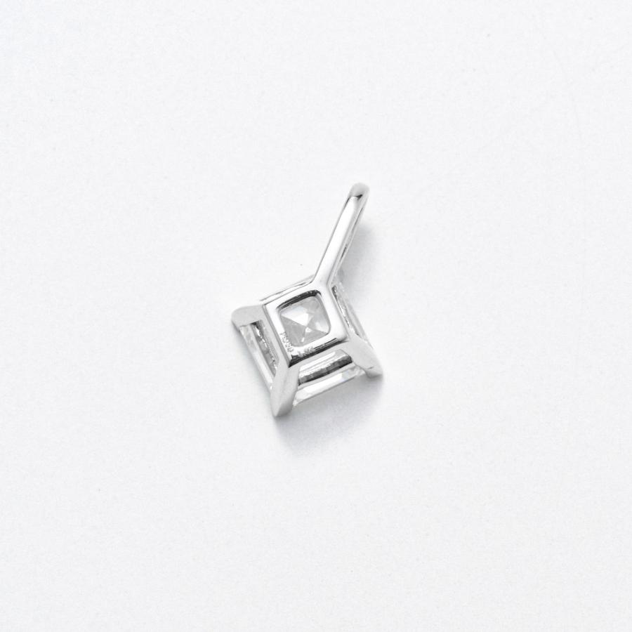 ≪1ct≫ Pt ラボグロウンダイヤ アッシャーカット ペンダントヘッド ジュエリー アクセサリー ダイヤモンド J11203 ディノスの画像