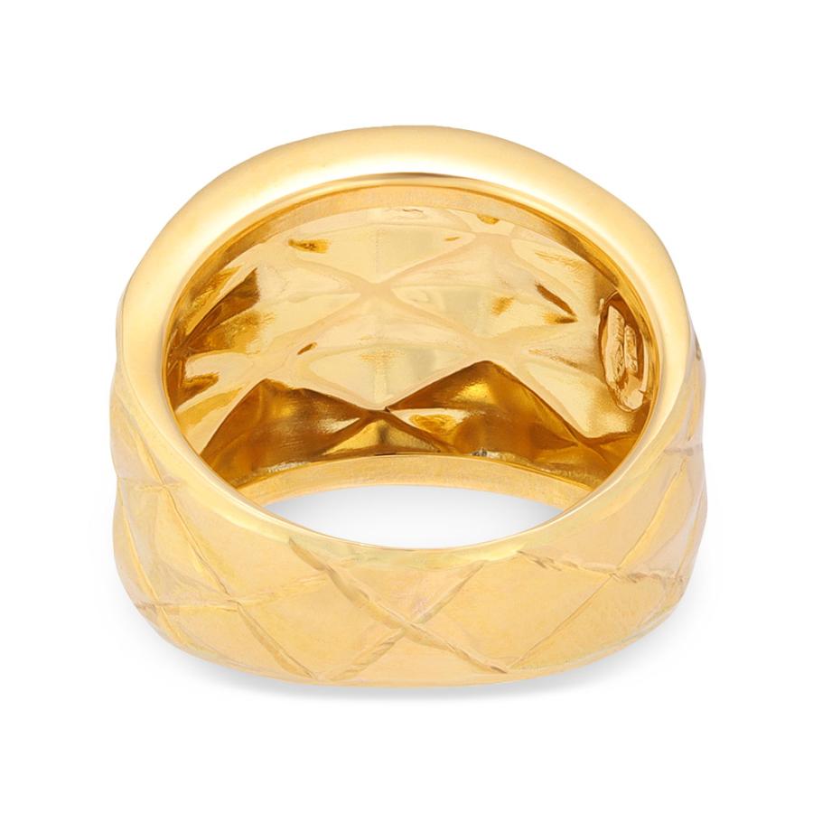 アクセサリー ゴールド製 UNOAERRE/ウノアエレ K18 デザインリング  