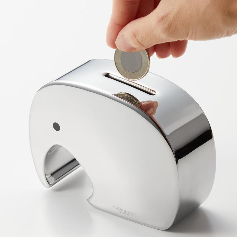 Georg Jensen/ジョージ ジェンセン エレファント貯金箱 マニファント