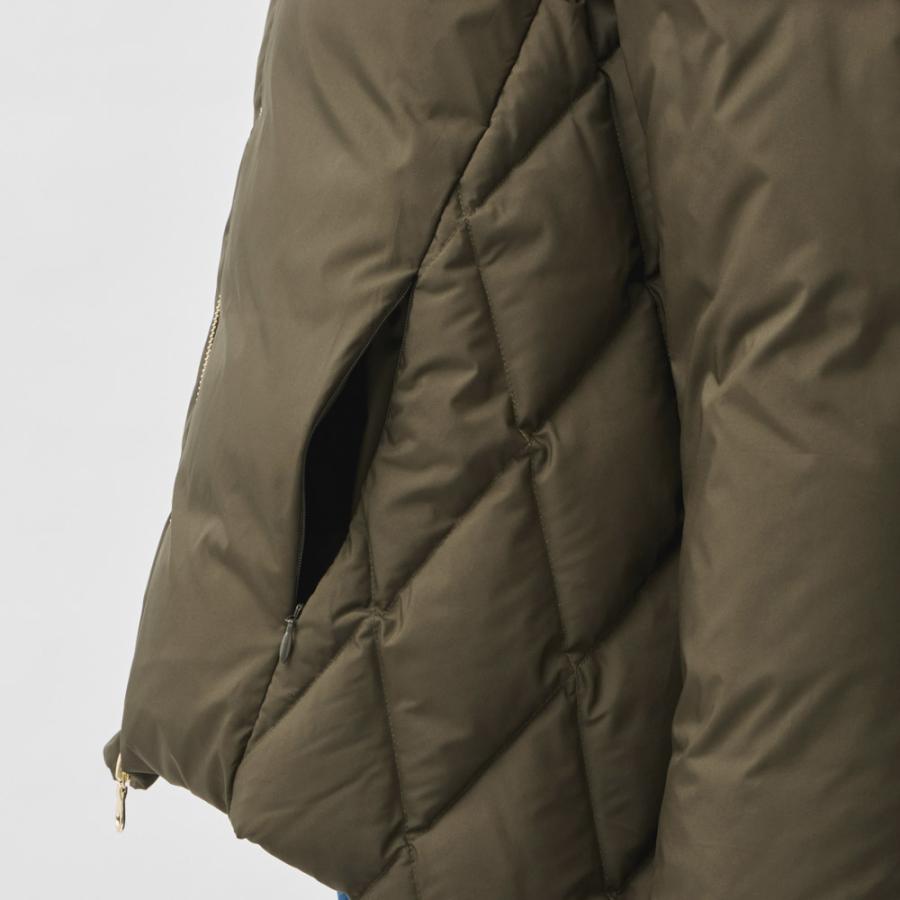 dinos（ディノス） はっ水 高密度タフタ ショートダウンコート コート