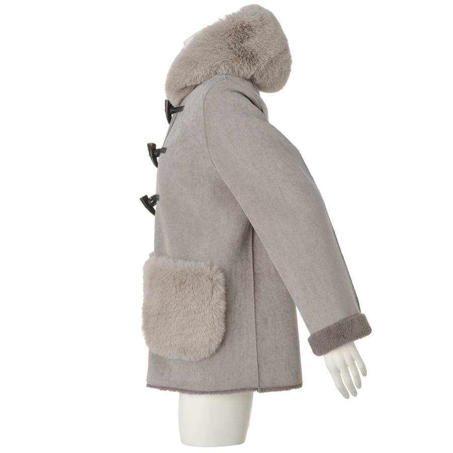 コート ファーコート ムートンコート モコモコファー ムートン調  