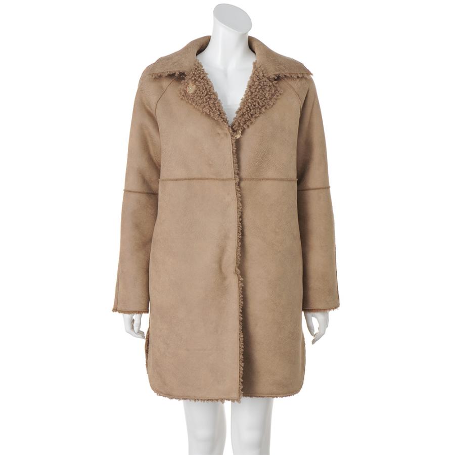 SUEDE コート ファーコート ムートンコート リバーシブル SUEDE コート ファーコート ムートンコート リバーシブル