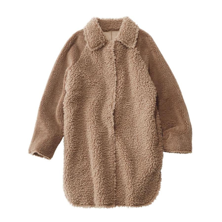 SUEDE コート ファーコート ムートンコート リバーシブル SUEDE コート ファーコート ムートンコート リバーシブル