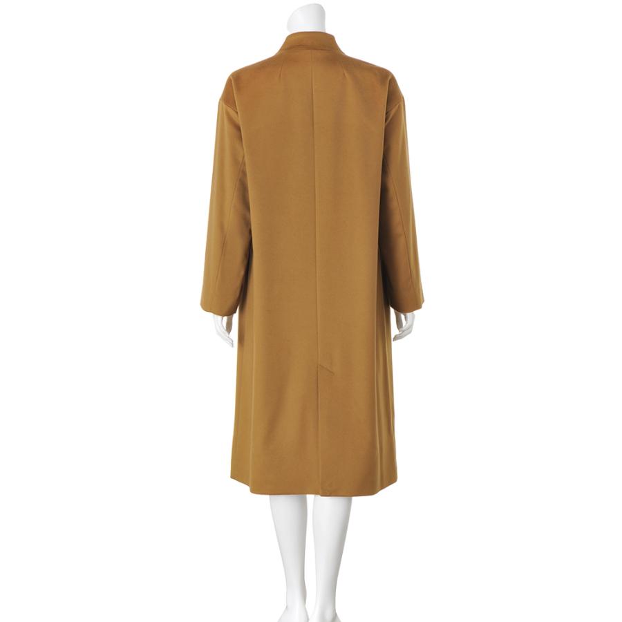 dinos（ディノス） カシミヤ ノーカラーコート コート ノーカラー