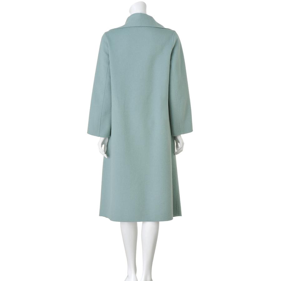 dinos（ディノス） リバー仕立て ショールカラー ロングコート コート