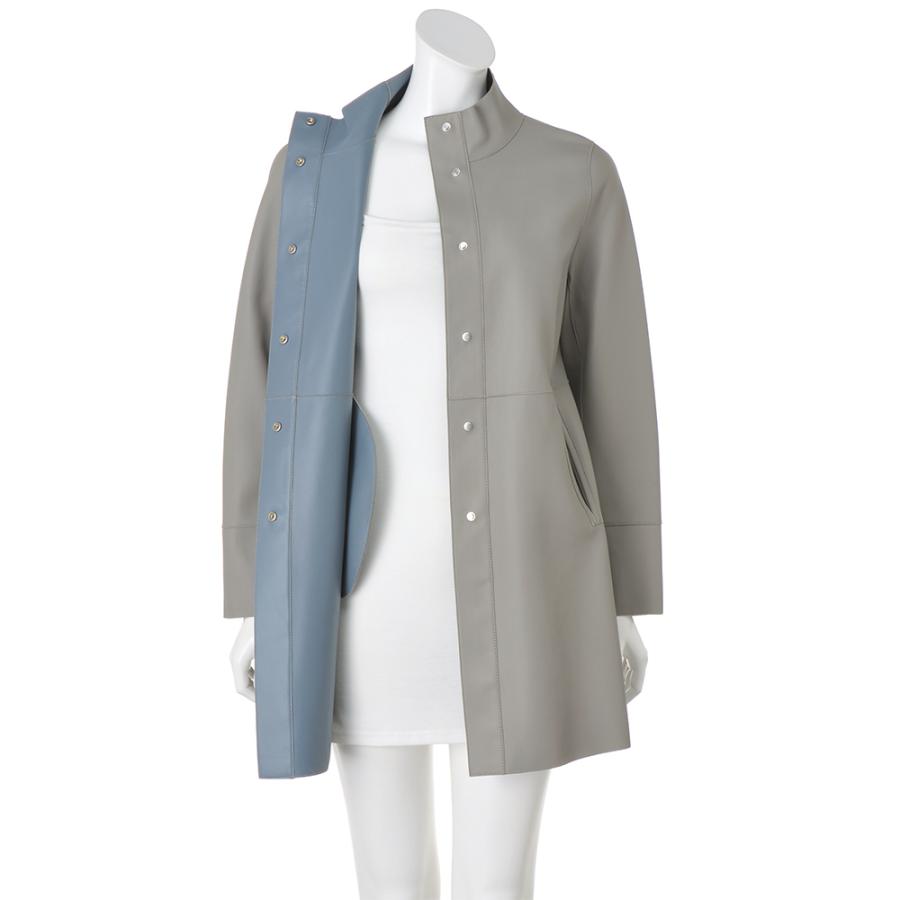 dinos（ディノス） イタリアンラムレザー リバーシブル コート コート