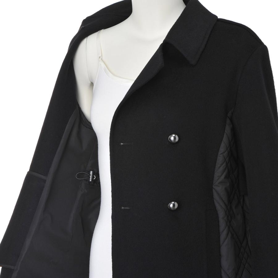 dinos（ディノス） ウールカシミヤ混 ダブルフェイス×中わた