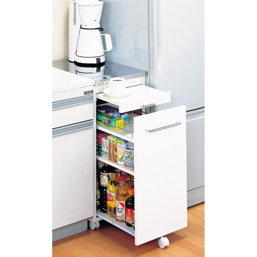 組立不要 ステンレス天板隙間収納 スライドタイプ 幅15cm 奥行55cm ディノス Paypayモール店 通販 Paypayモール