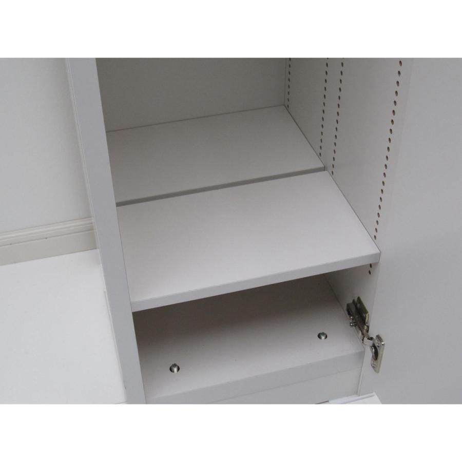 dinos（ディノス） 前面ミラー＆板戸シューズボックス 段違いハイ