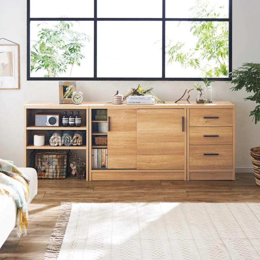 dinos（ディノス） 引き戸カウンター下収納庫 奥行29.5高さ70cmタイプ