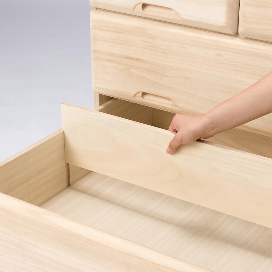 dinos（ディノス） 【衣類に優しい押し入れ収納】総桐スライドレール