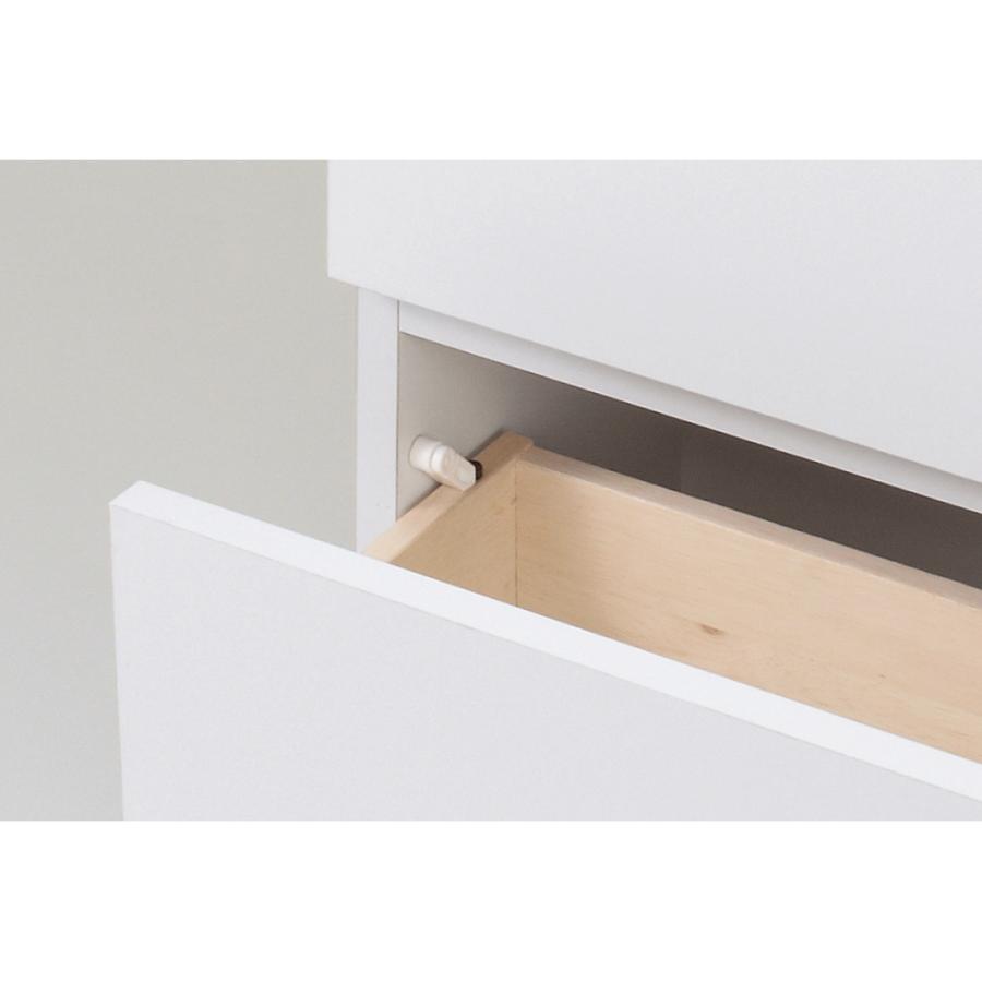 dinos（ディノス） 組立不要 天井まで使える薄型サニタリーチェスト