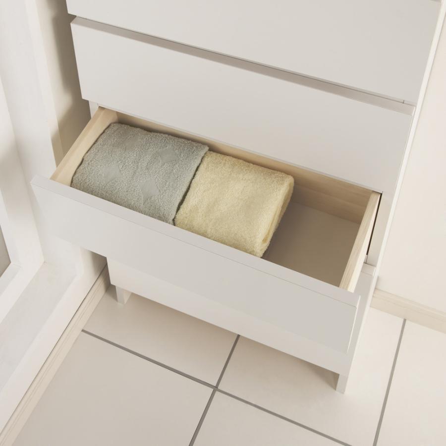 dinos（ディノス） 組立不要 天井まで使える薄型サニタリーチェスト