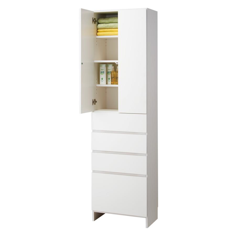 dinos（ディノス） 組立不要 天井まで使える薄型サニタリーチェスト