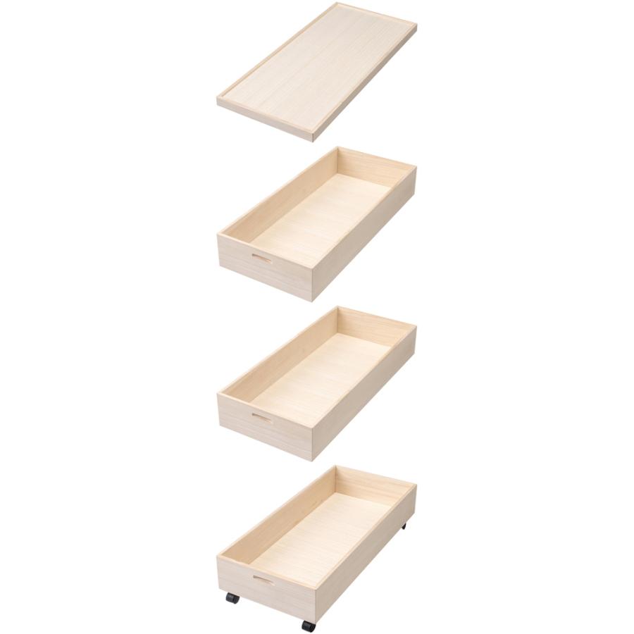 dinos（ディノス） 【ローチェスト】総桐衣装ケース 幅95.5cmタイプ 3