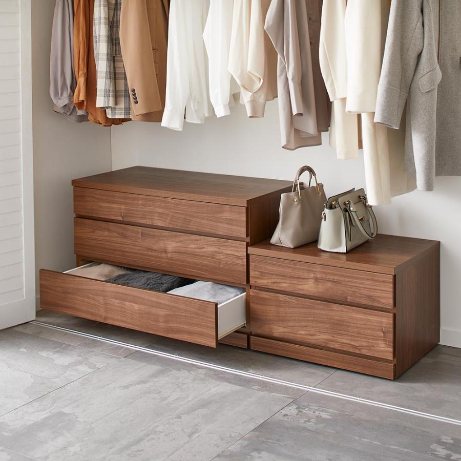 dinos（ディノス） クローゼットチェスト（隠しキャスター付き） 幅