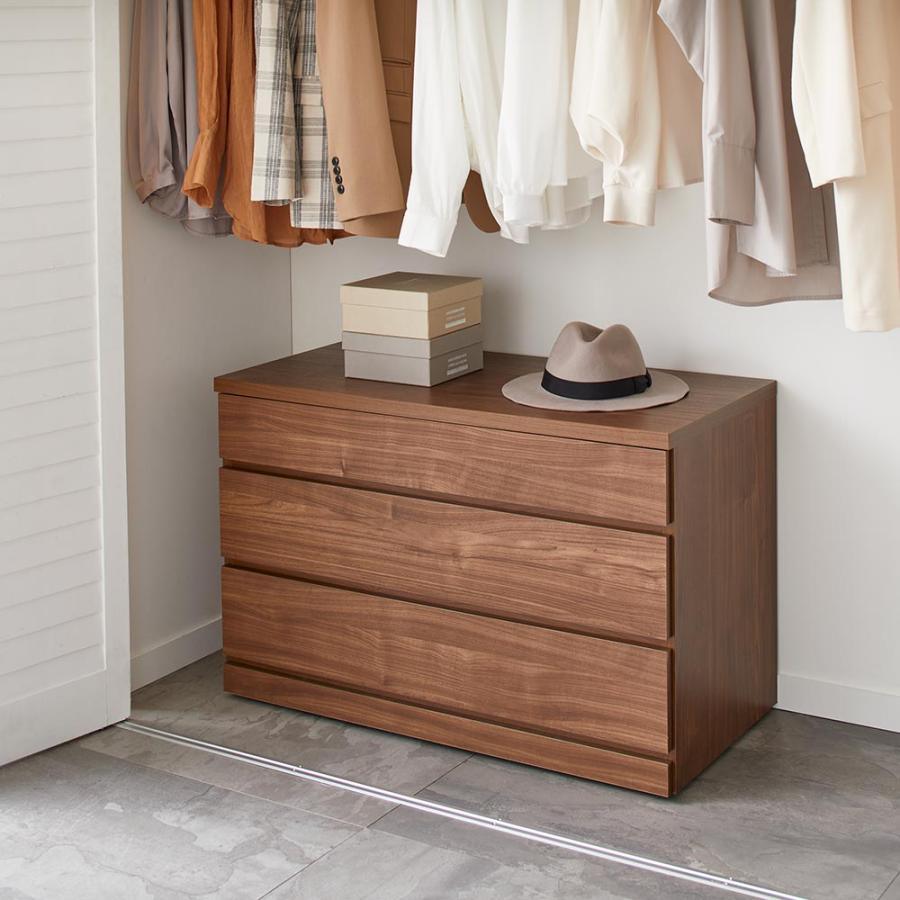 dinos（ディノス） クローゼットチェスト（隠しキャスター付き） 幅