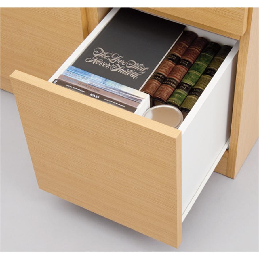 dinos（ディノス） スクエアリビングキャビネット 2段扉＆引き出し