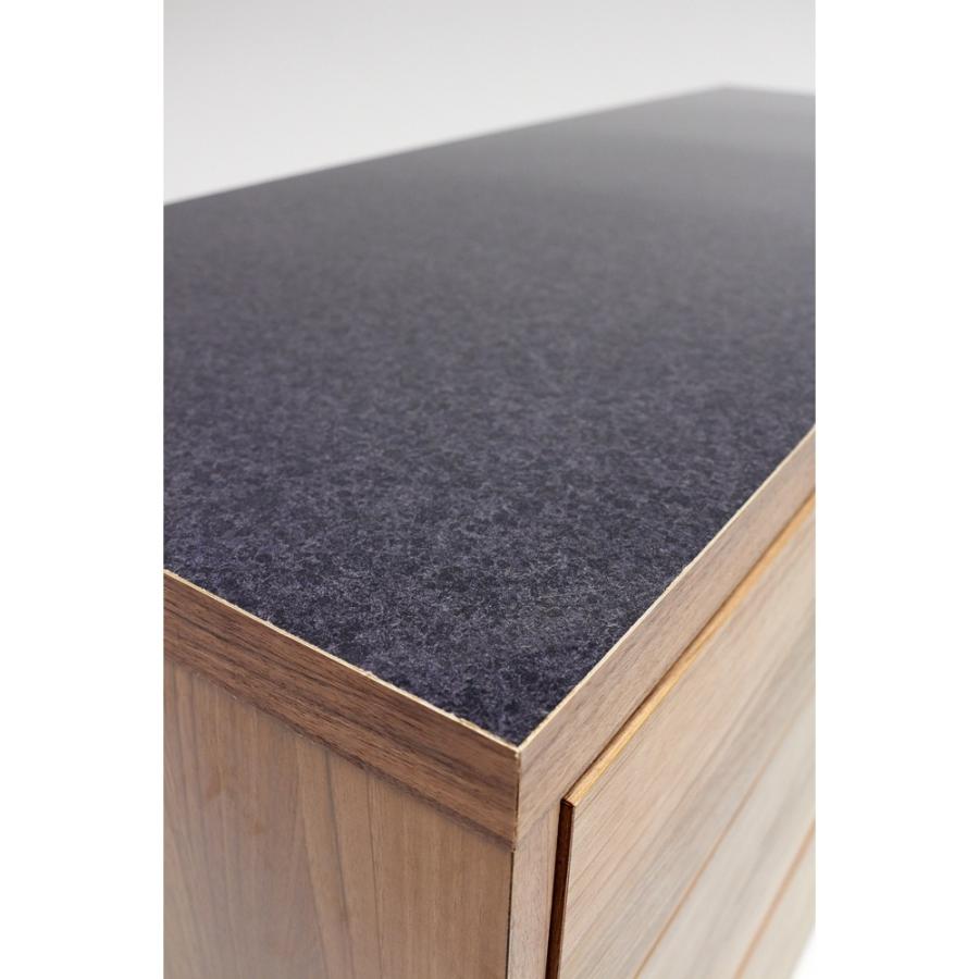Granite/グラニト アイランド間仕切りキッチンカウンター幅120cm 引き出しタイプ キッチン収納 キッチンカウンター H91925の画像