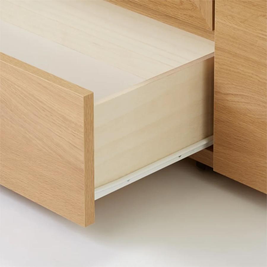 dinos（ディノス） ［幅120cm高さ44cm］天然木調コーナーテレビ台 隠し