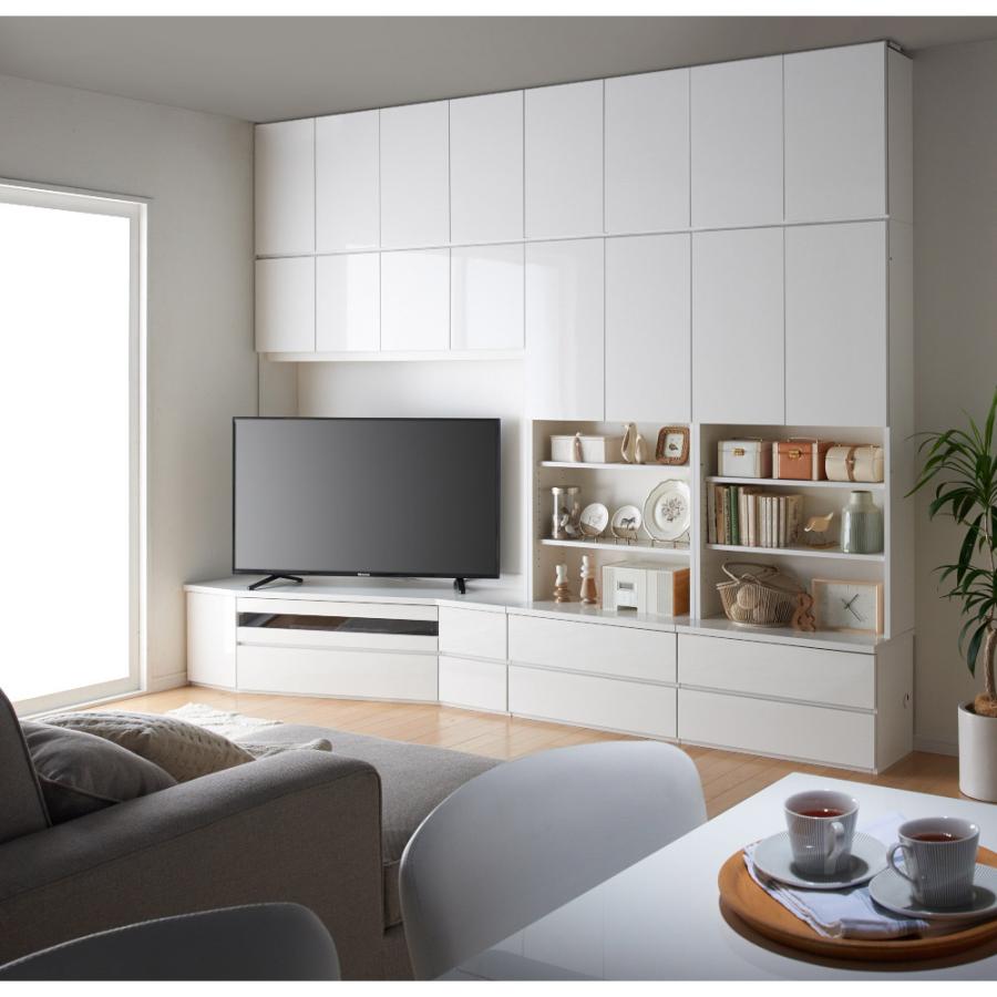 dinos（ディノス） コーナーテレビ台壁面収納シリーズ キャビネット幅