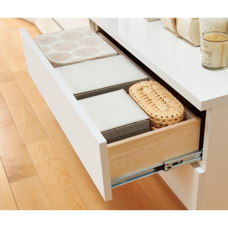 dinos（ディノス） 50 55インチ コーナー壁面収納テレビ台 幅117高さ