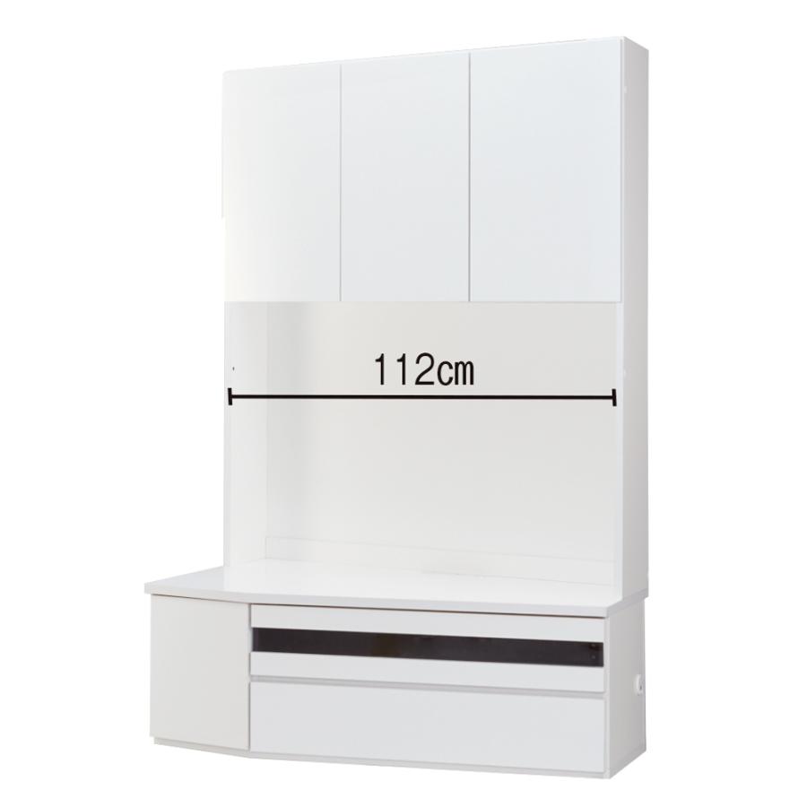 dinos（ディノス） 50 55インチ コーナー壁面収納テレビ台 幅117高さ