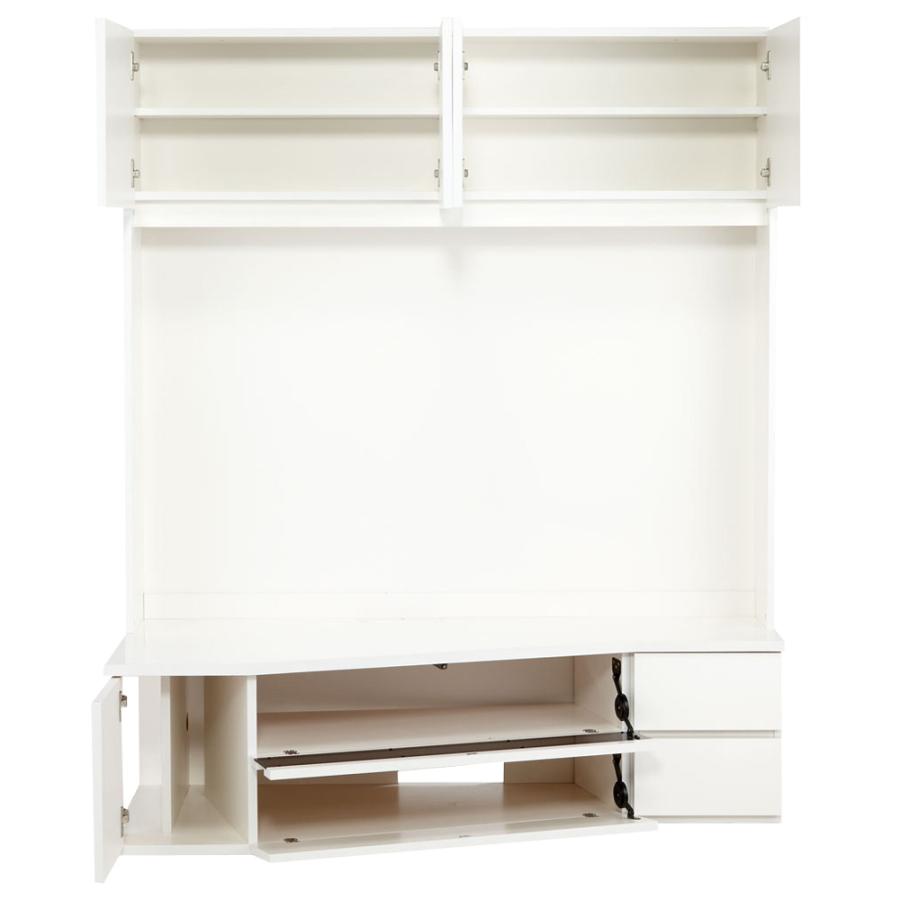 dinos（ディノス） 50 55インチ コーナー壁面収納テレビ台 幅150高さ