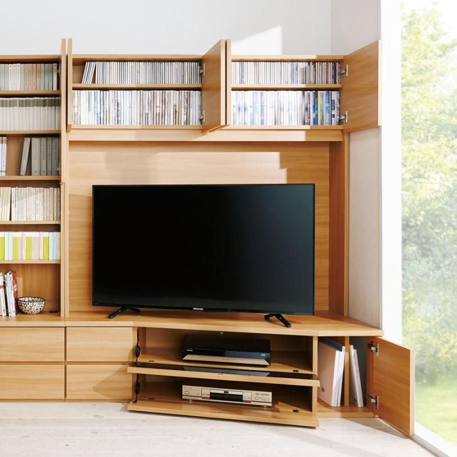 dinos（ディノス） 50 55インチ コーナー壁面収納テレビ台 幅150高さ