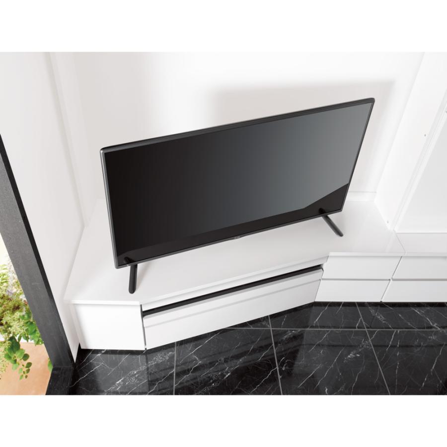 dinos（ディノス） 50 55インチ コーナー壁面収納テレビ台 幅150高さ