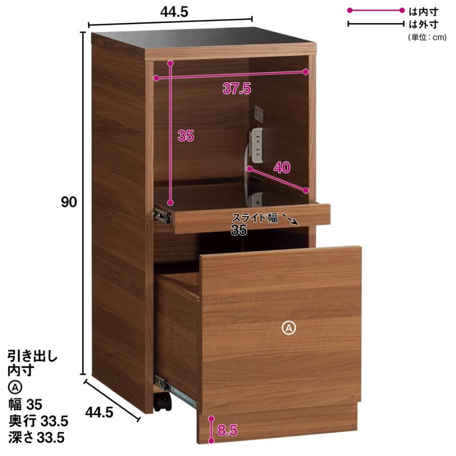 アイランドカウンター キャスター付き 間仕切り ワゴン ４５cm✕９０cm アイランドカウンター キャスター付き 間仕切り ワゴン 45cm✕90cm