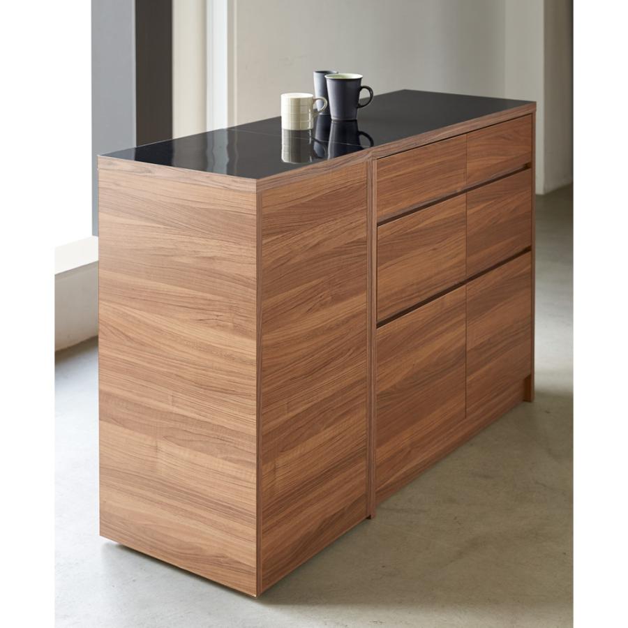 dinos（ディノス） Granite/グラニト アイランドカウンター キャスター