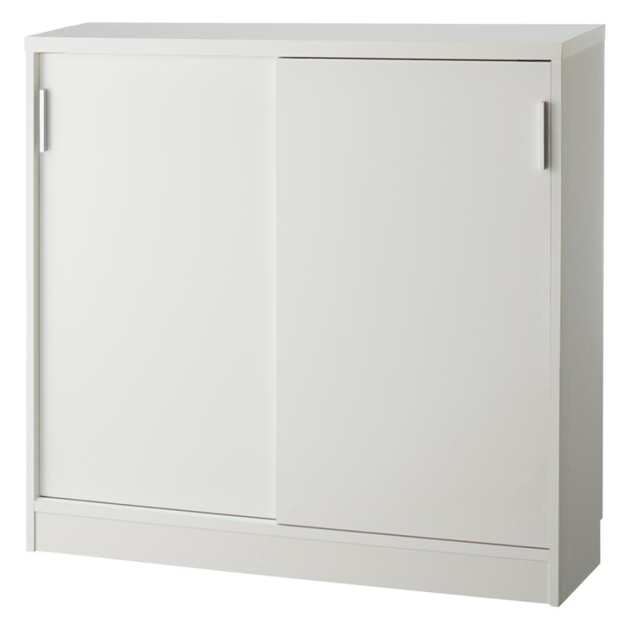 ディノス dinos 引き戸チェスト 幅90 完成品 見せるも隠すも収納