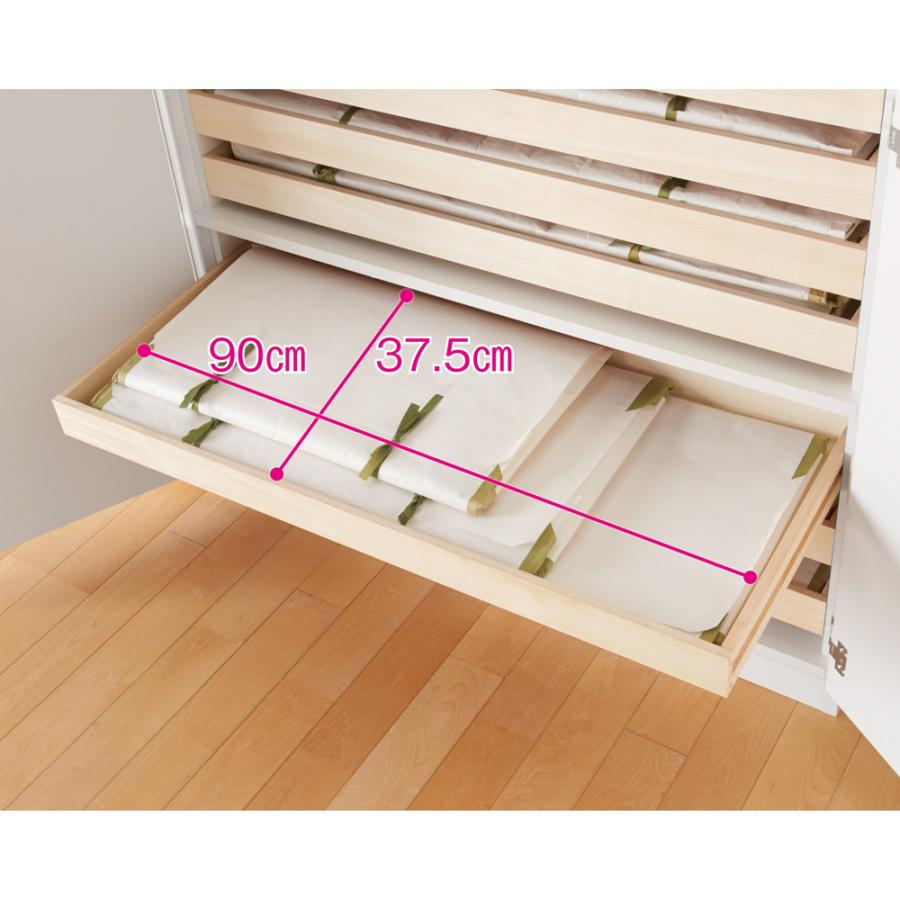 dinos（ディノス） スタイリッシュな着物専用クローゼット 上盆収納