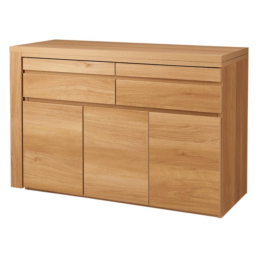 dinos 伸長式デスク＆キャビネット 幅112-192cm リビング収納